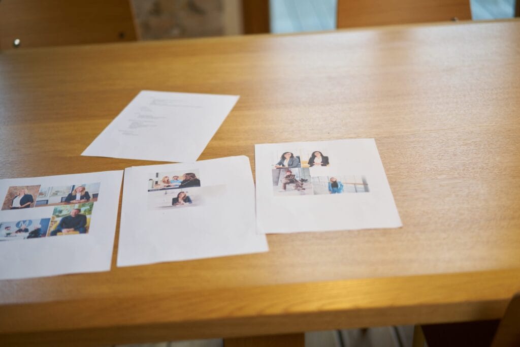 Behind the scenes Fotoproduktion Businessfotografie Personal Branding Moodboard