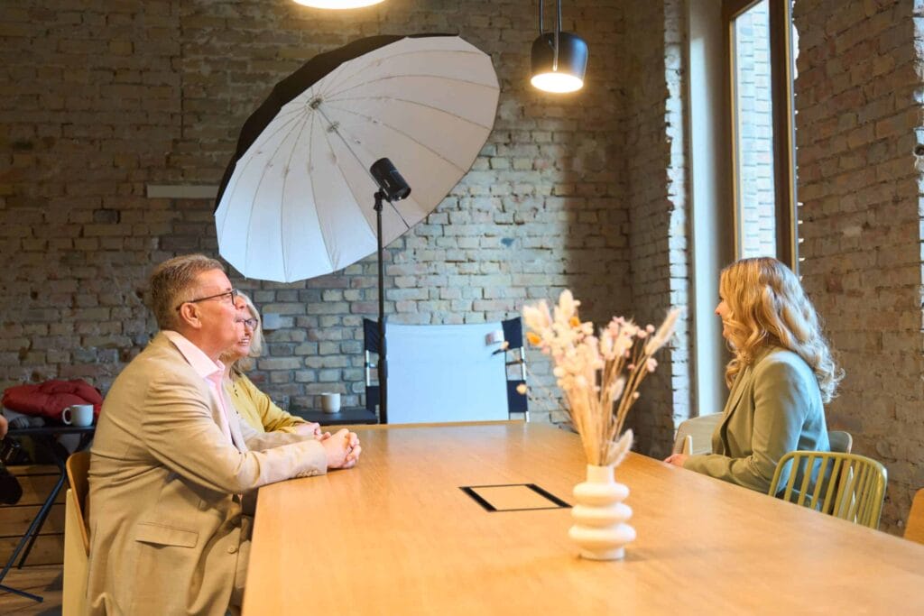 Behind the scenes Fotoproduktion Businessfotografie Personal Branding